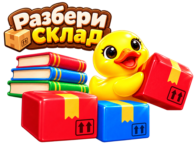 Разбери склад — красочная логическая игра про сортировку предметов на складе