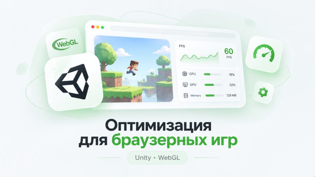 Оптимизация Unity WebGL для браузерных игр