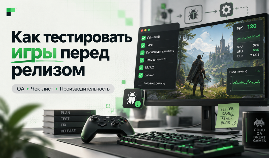 Как тестировать игры перед релизом