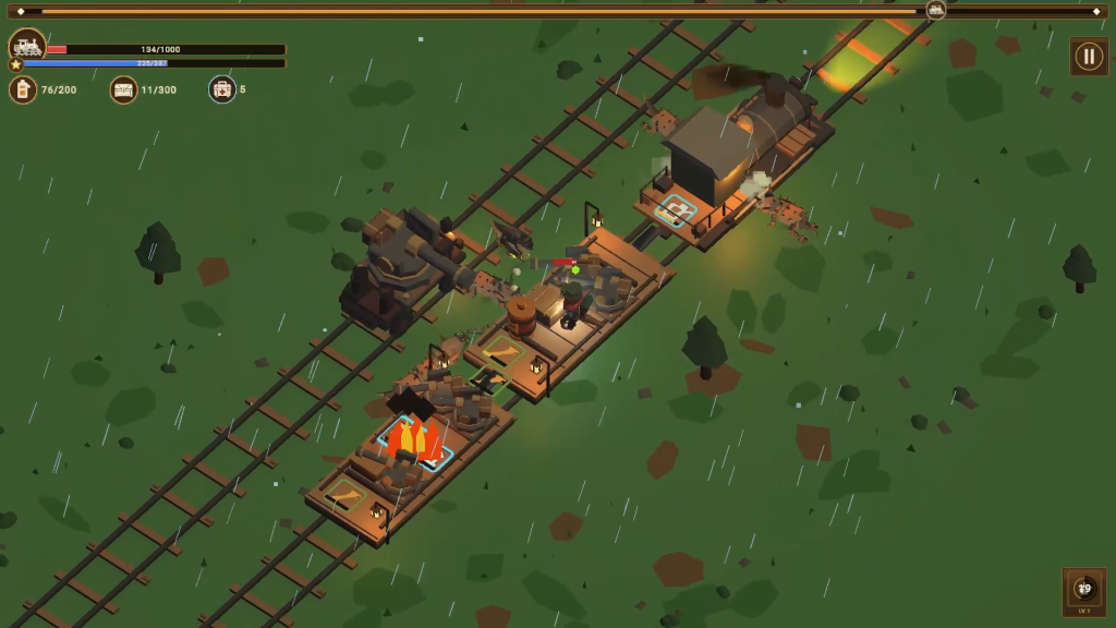 Битва с босом в  Train Survival: Night Run на Андроид