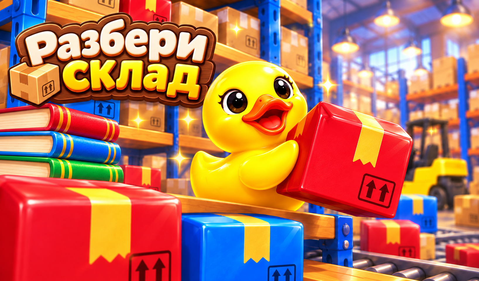 Разбери склад — красочная логическая игра про сортировку предметов на складе